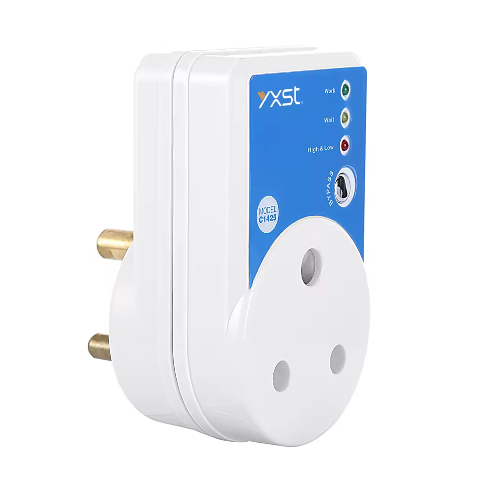 1425 South Africa Plug with Bypass 220V Voltage Protector