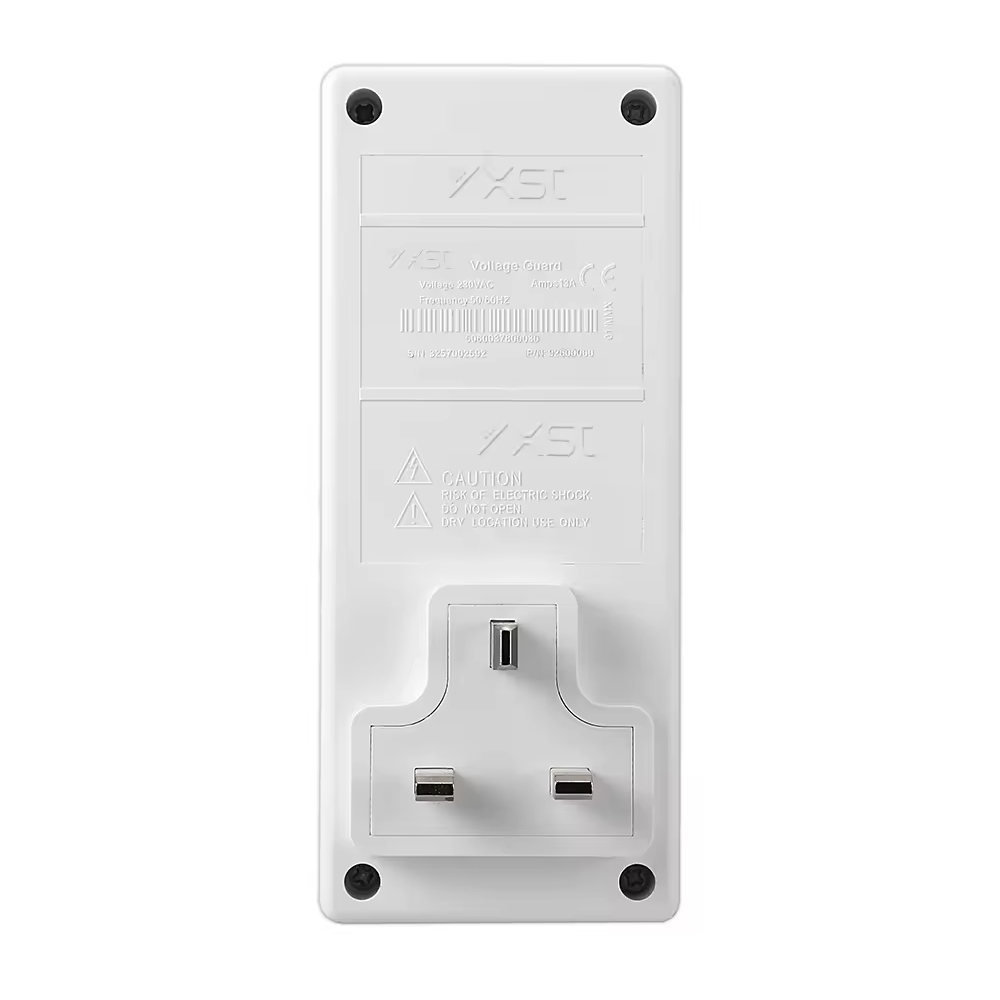 Protector de tensión 13A 2860W TV/DVD 9800TV enchufe ancho