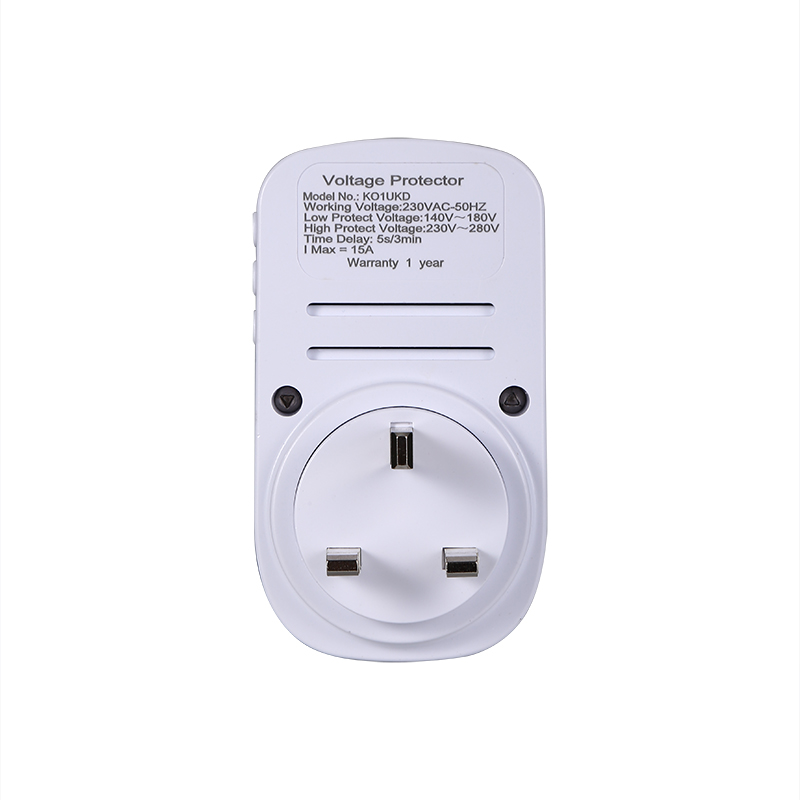 K01UKD Presa UK AC 220V Protettore automatico di tensione Indietro