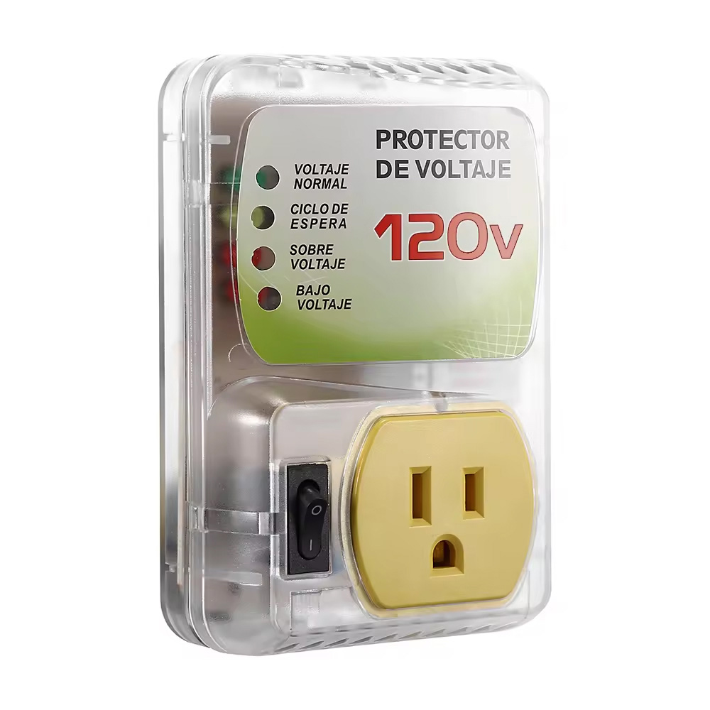 N008-120 Protetor contra picos de tensão 120V 20A 2400W Lateral