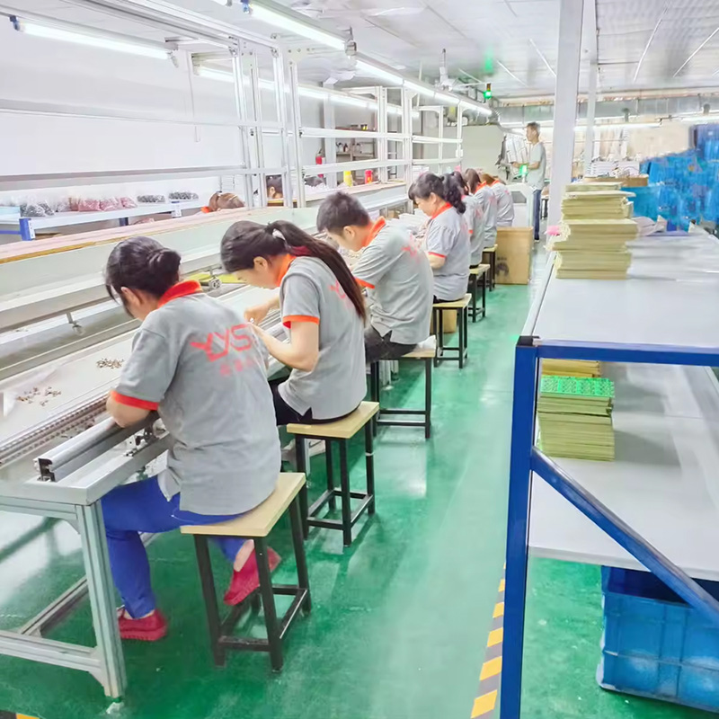 Automatic voltage protector factory working scence
